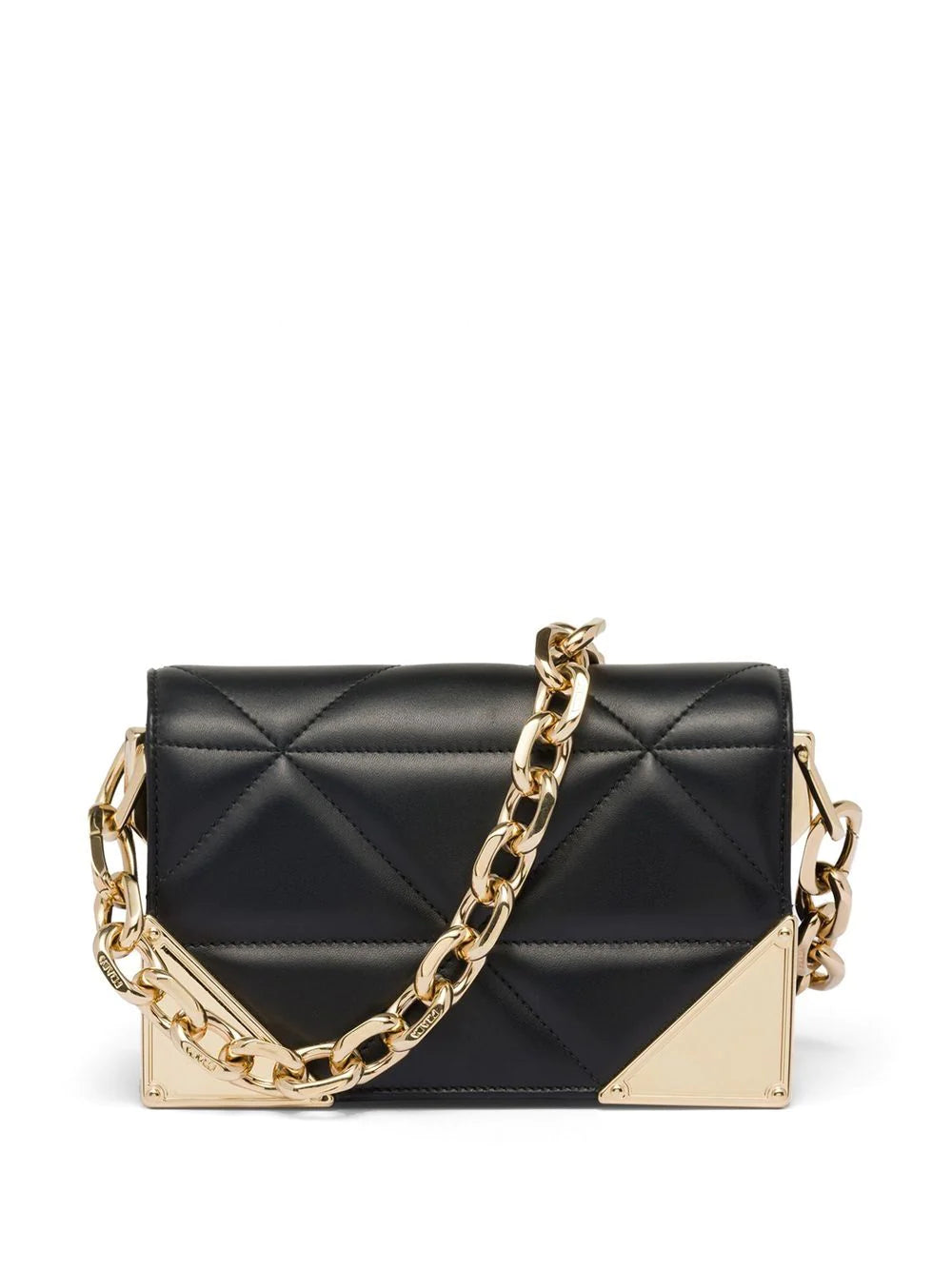 Prada leather shoulder bag