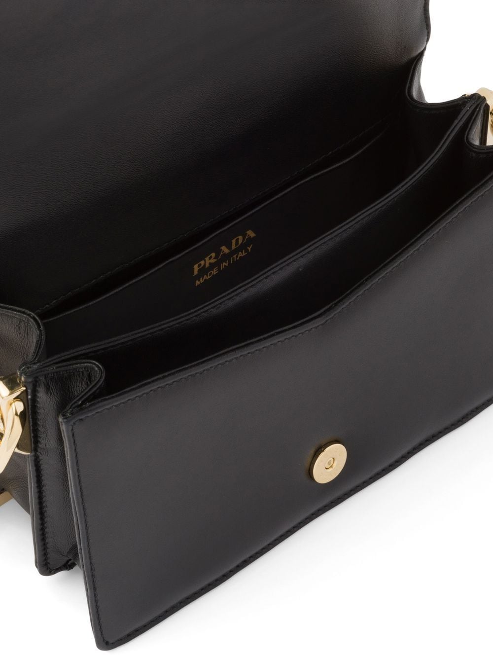 Prada leather shoulder bag