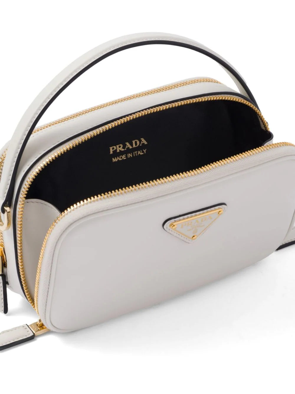 Prada leather shoulder bag