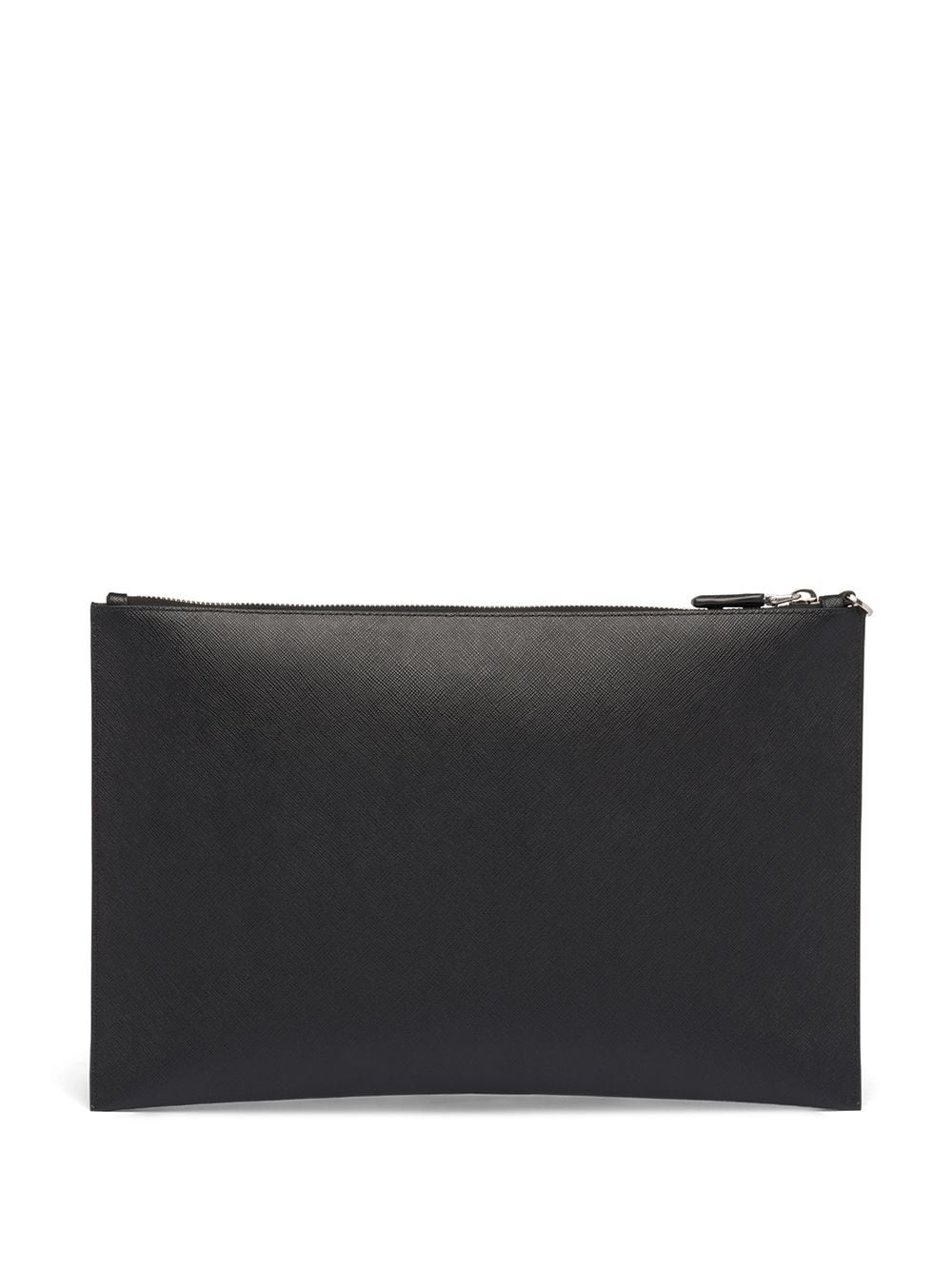 Prada leather clutch bag