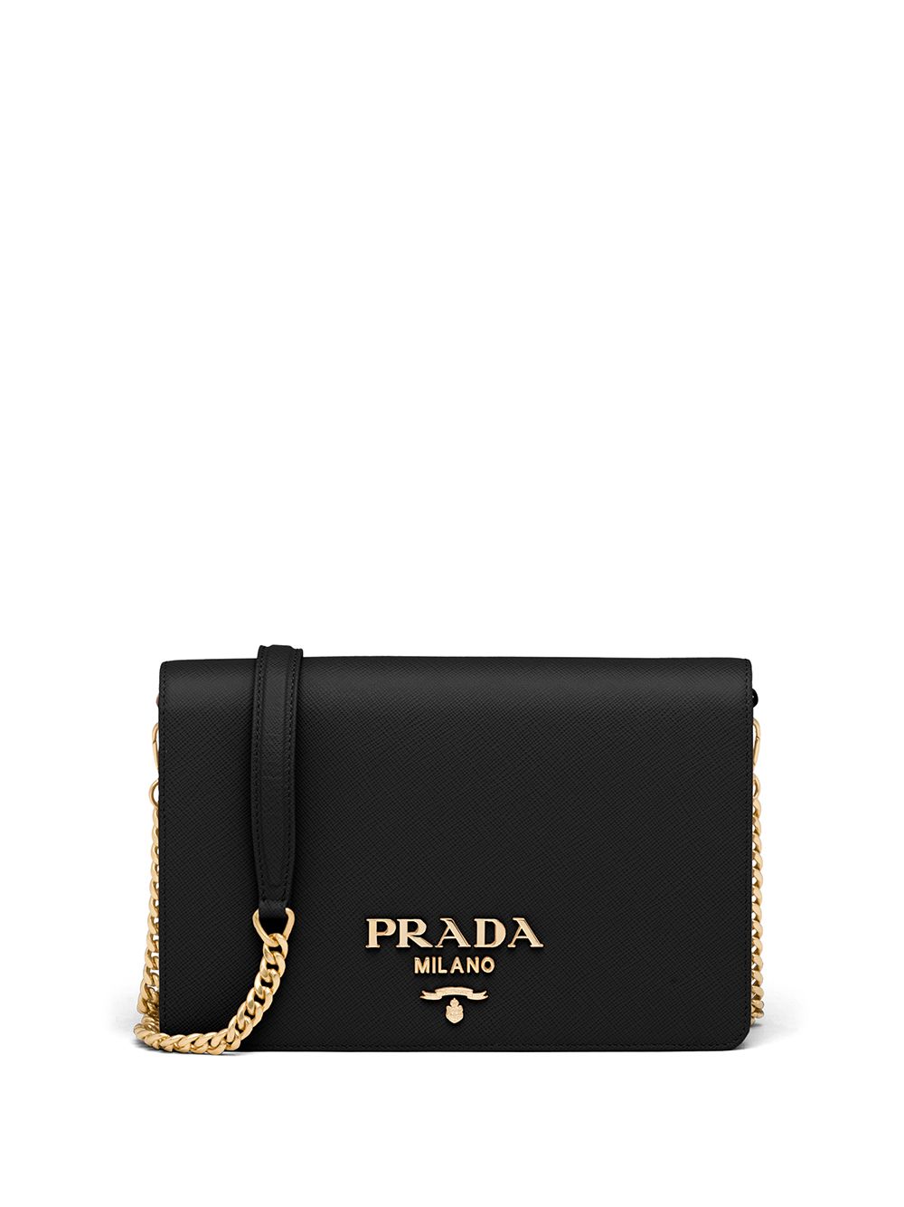 Prada leather shoulder bag