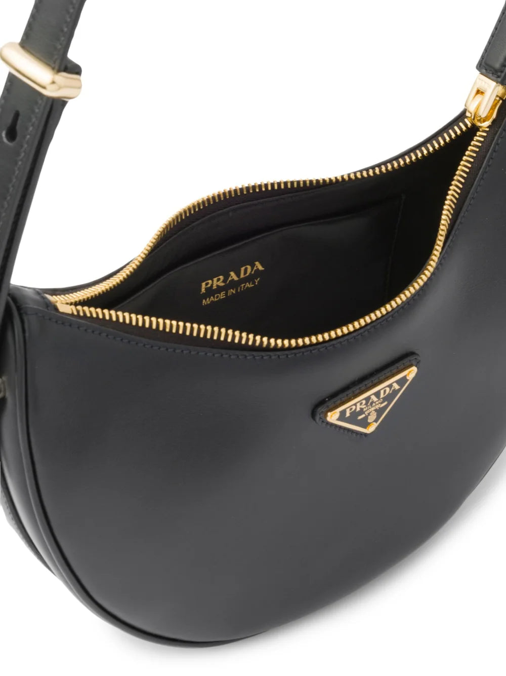 Prada leather shoulder bag