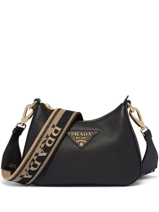 Prada leather shoulder bag