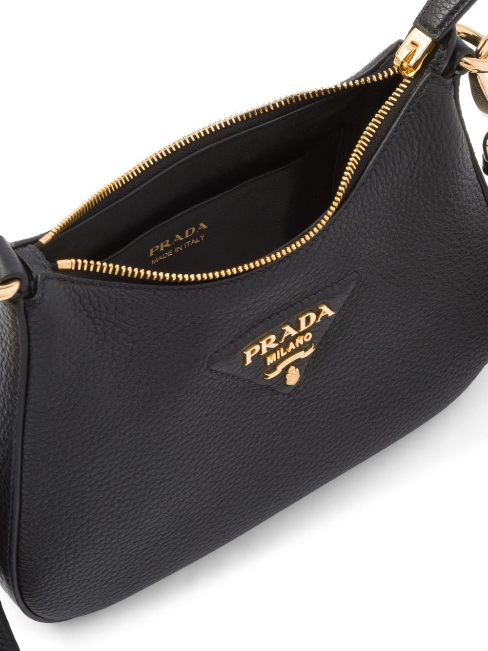 Prada leather shoulder bag