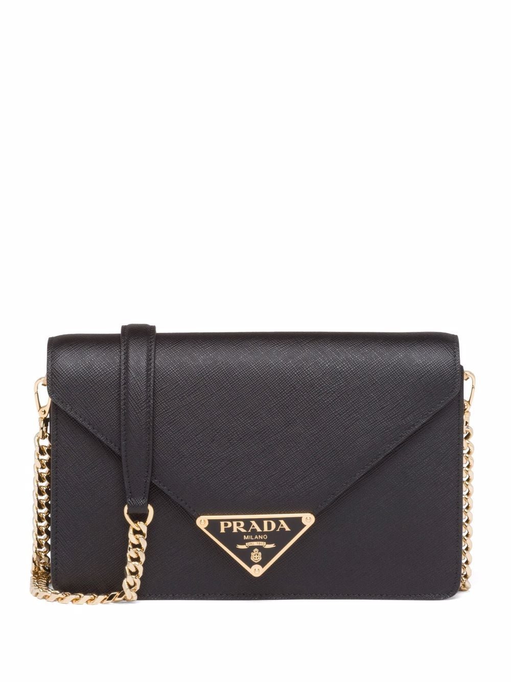 Prada leather shoulder bag