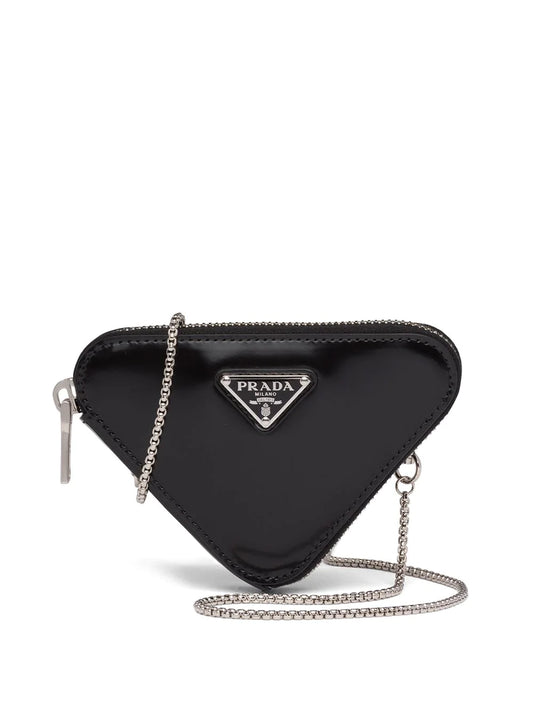 Prada leather shoulder bag