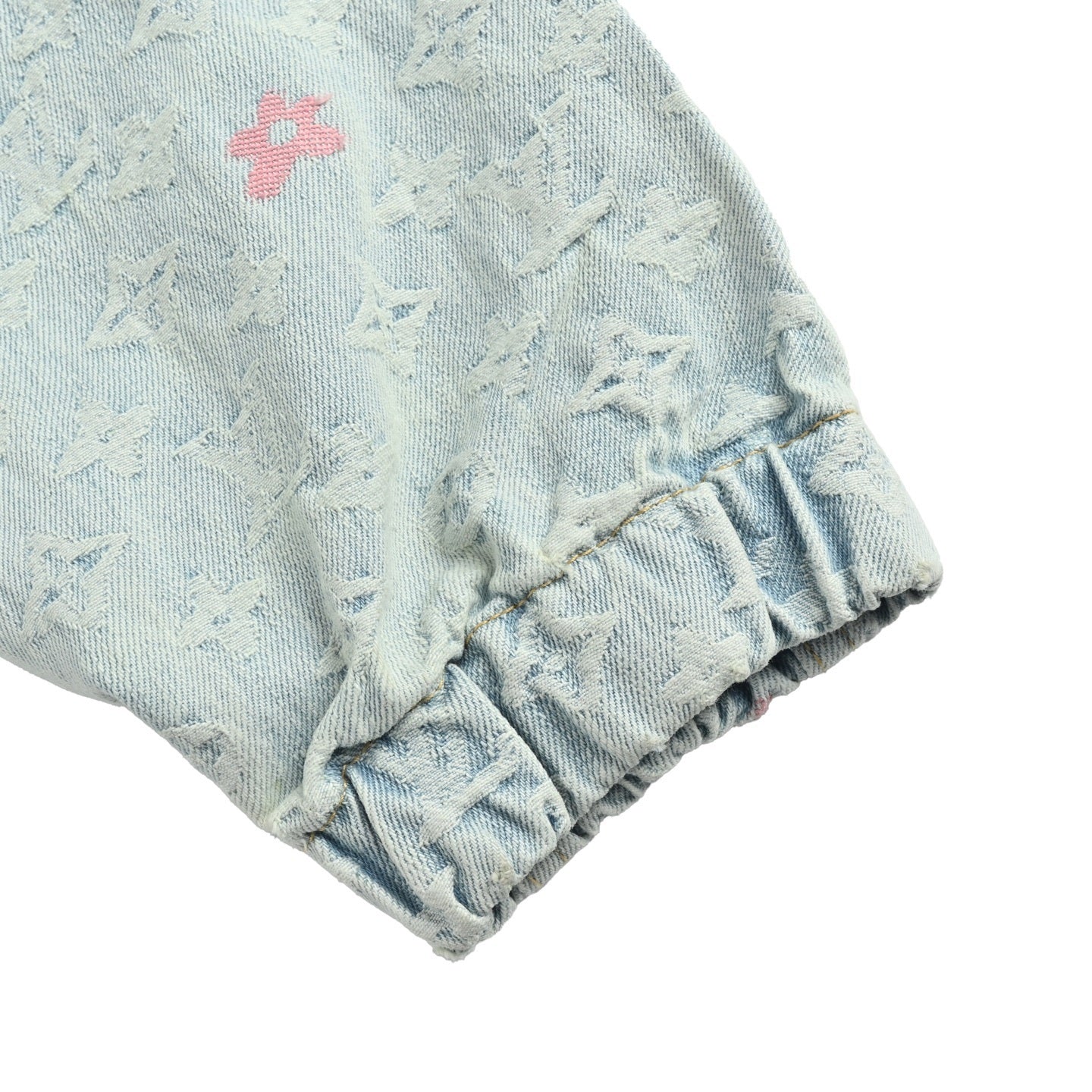 Zipper Hoodie Denim Jacket