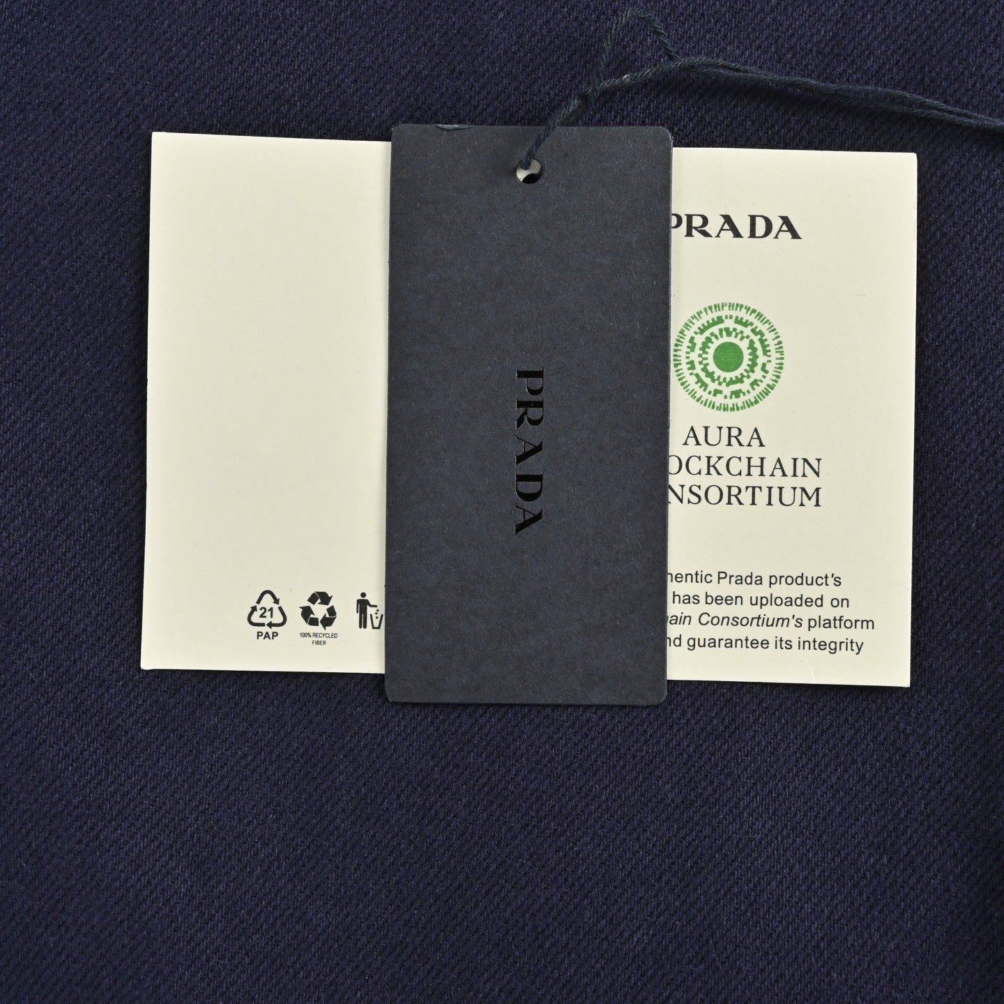 Triangle Logo Denim Jacket