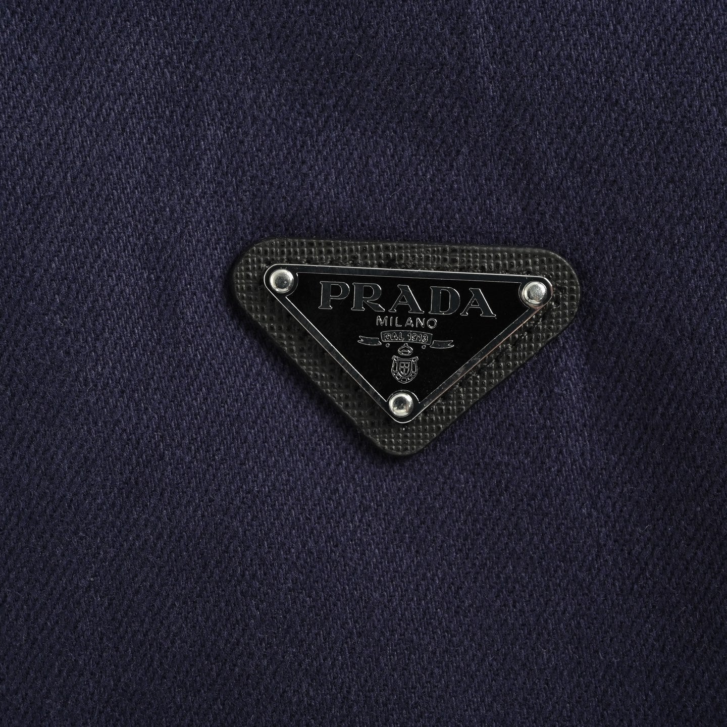 Triangle Logo Denim Jacket