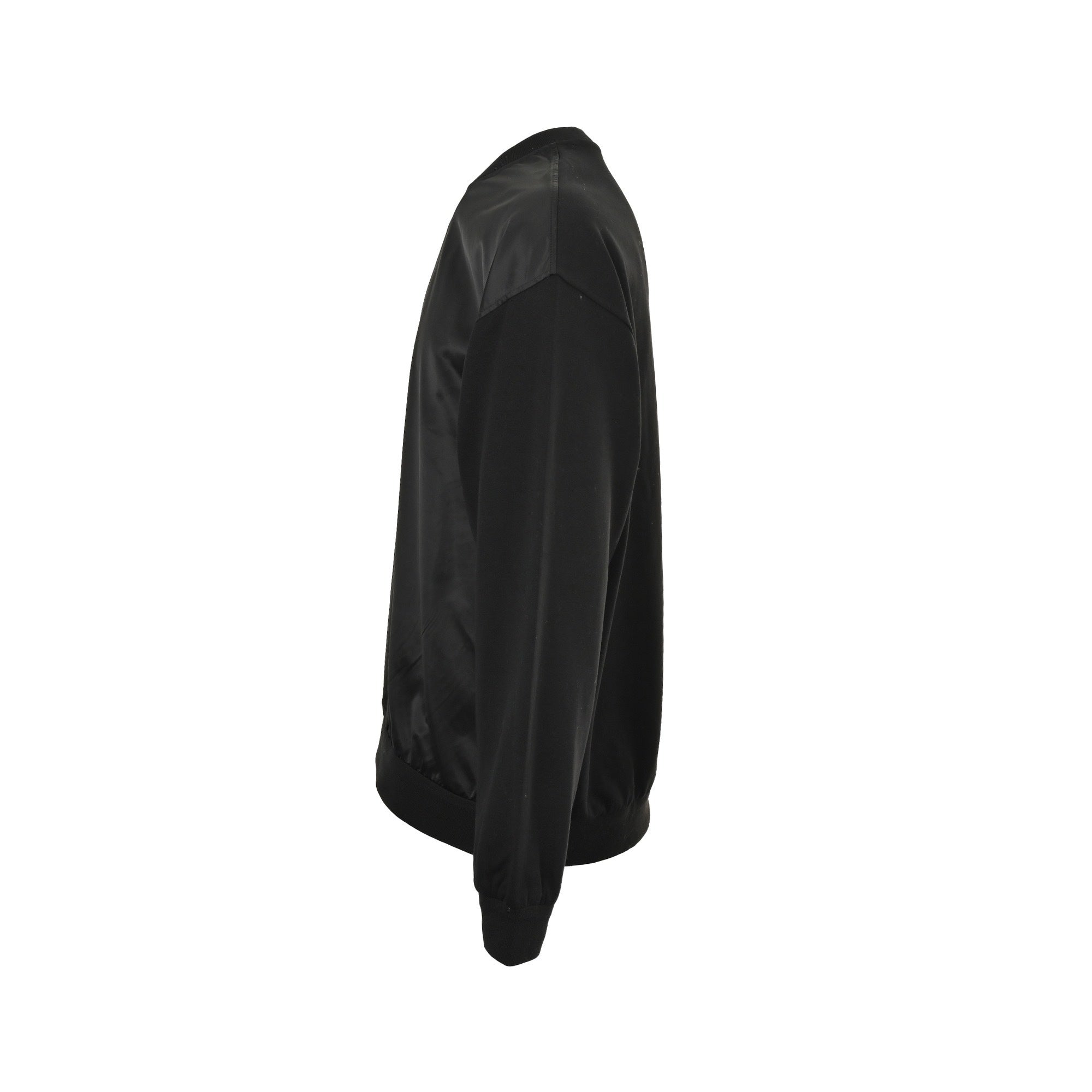 Nylon Patchwork Sweatshirt