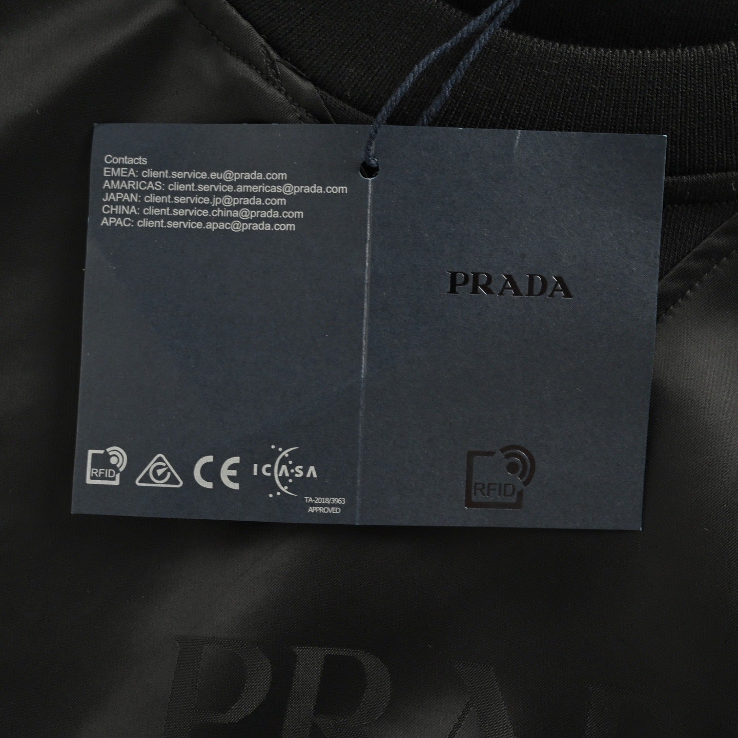 Nylon Patchwork Sweatshirt