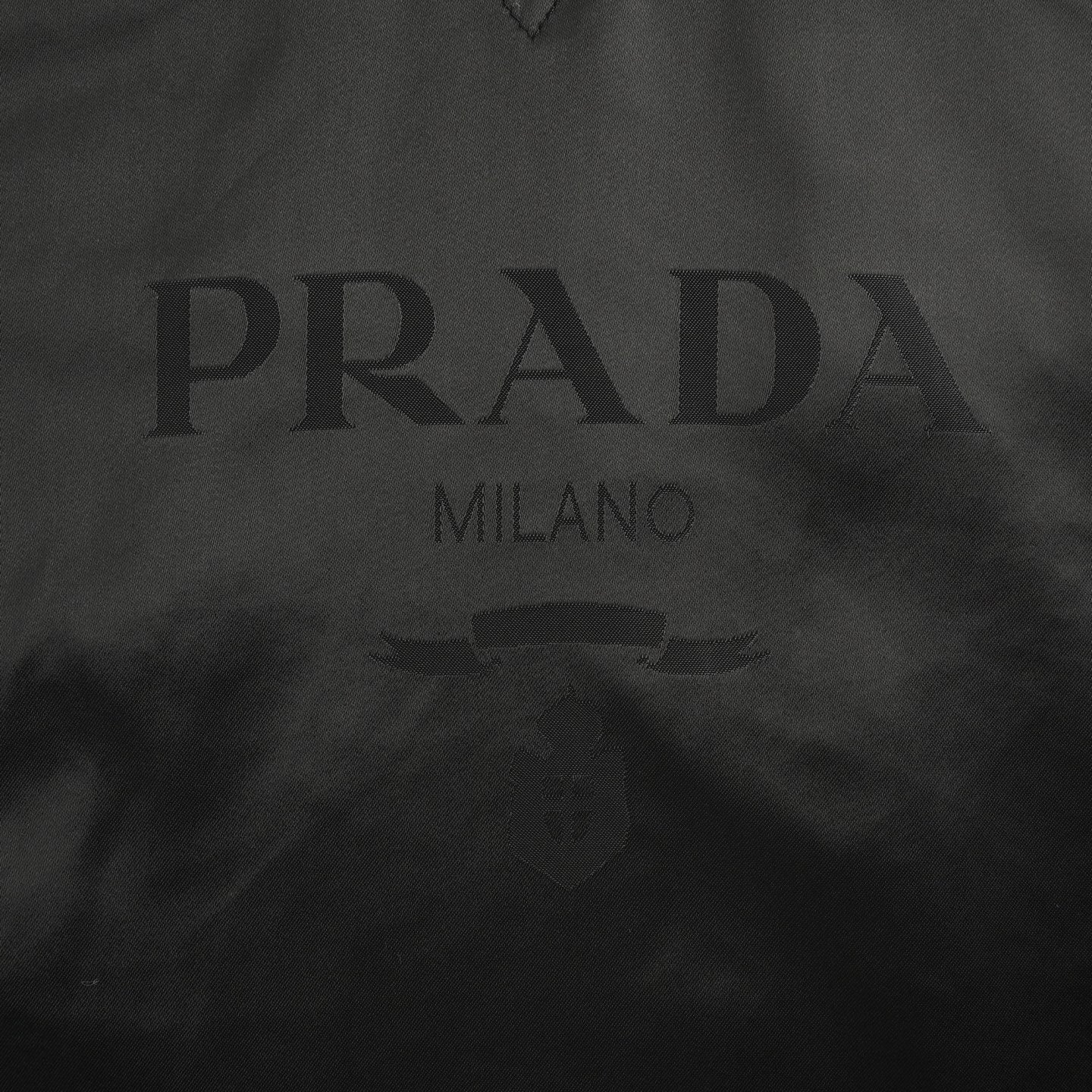 Nylon Patchwork Sweatshirt