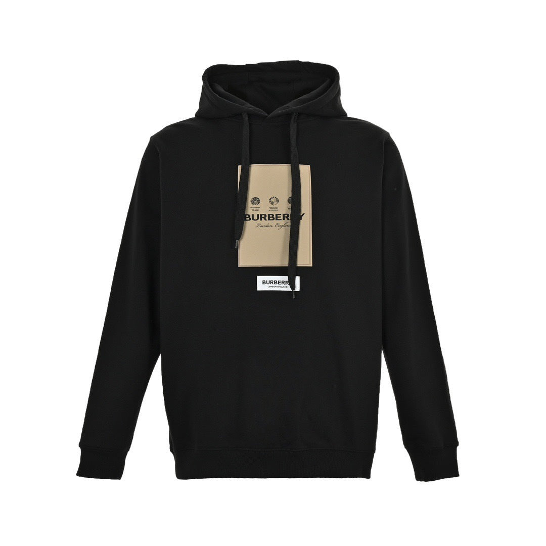 Label Patch Hoodie