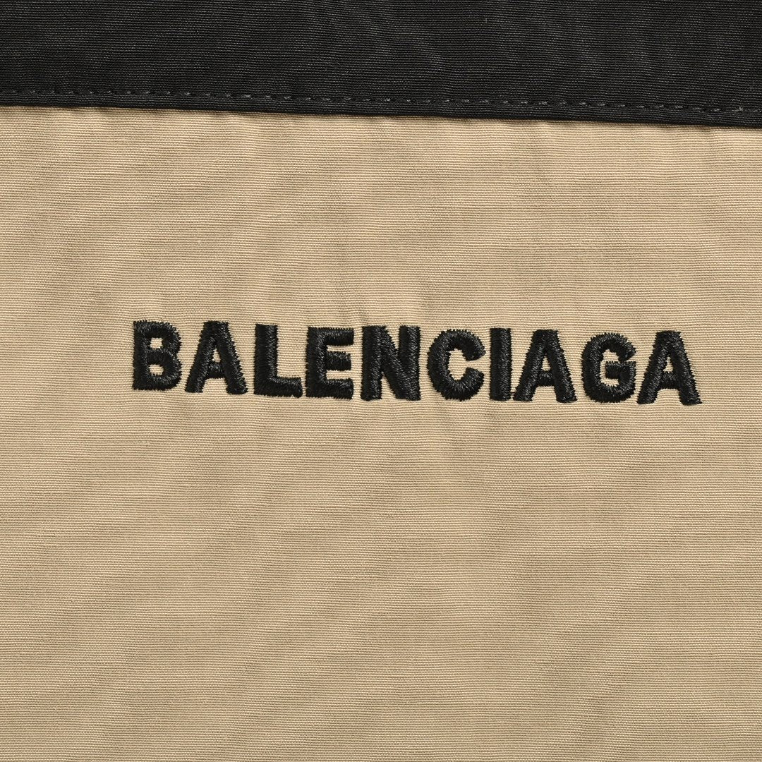 Patchwork Windbreaker Jacket