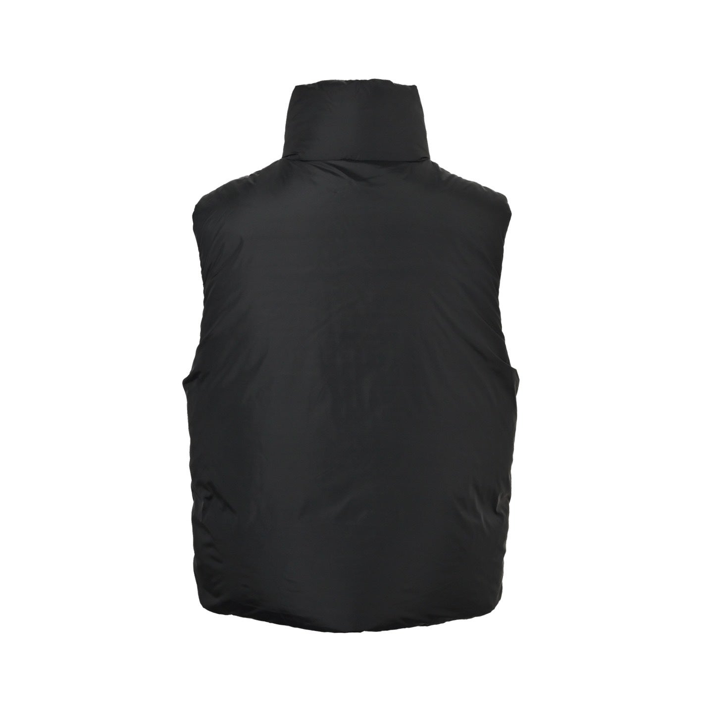 Embossed heart down vest