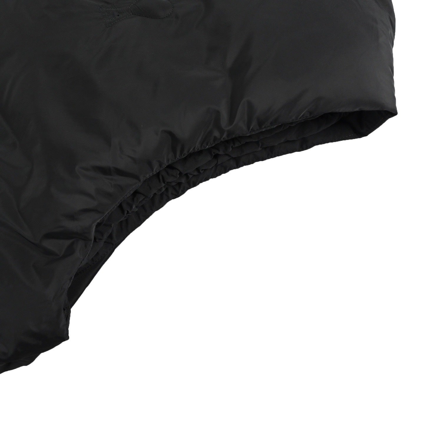 Embossed heart down vest