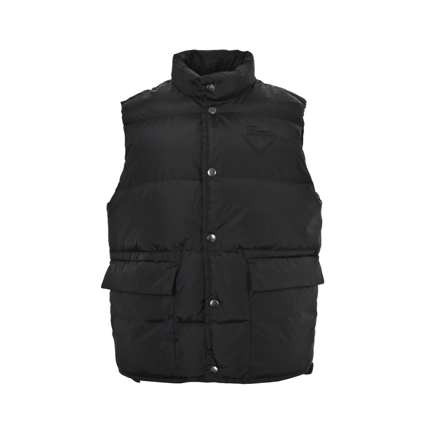 Triangular Label Down Vest
