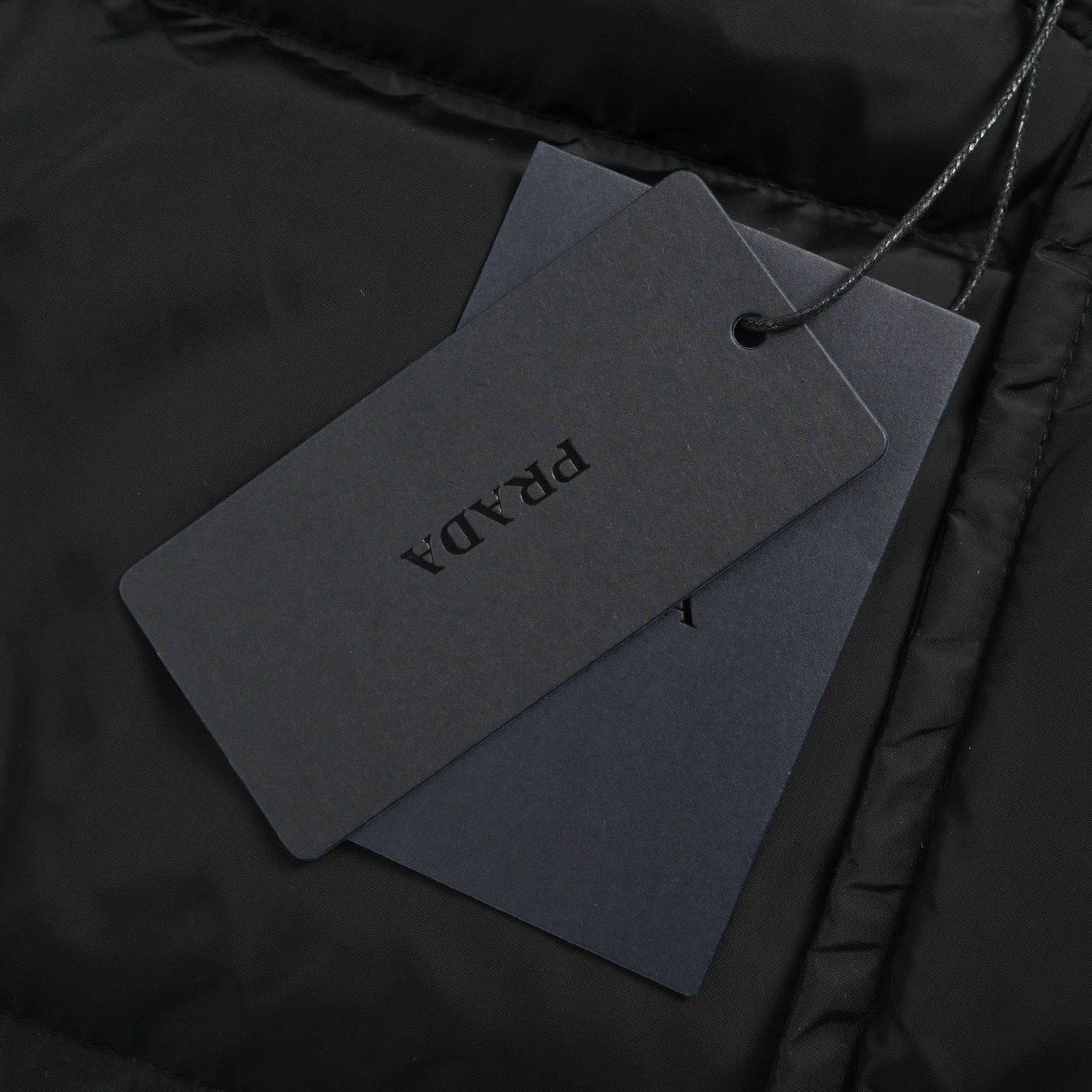 Triangular Label Down Vest