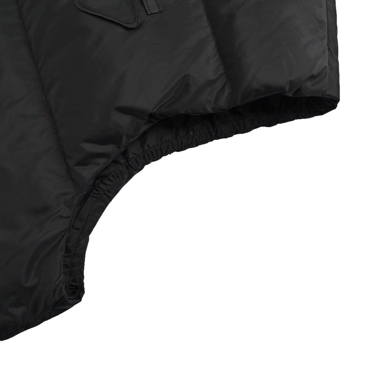 Triangular Label Down Vest