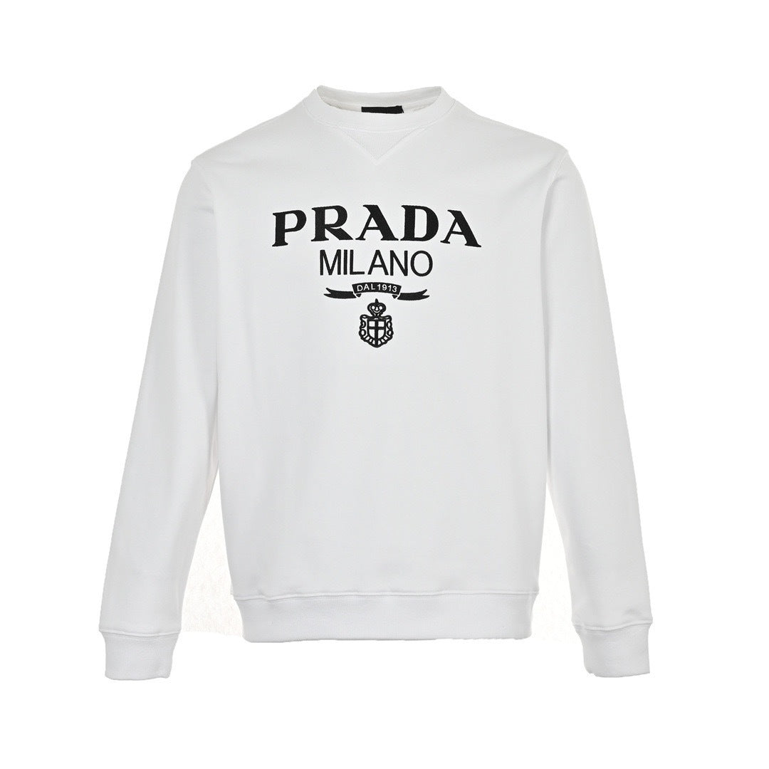 Embroidered Crewneck Sweatshirt
