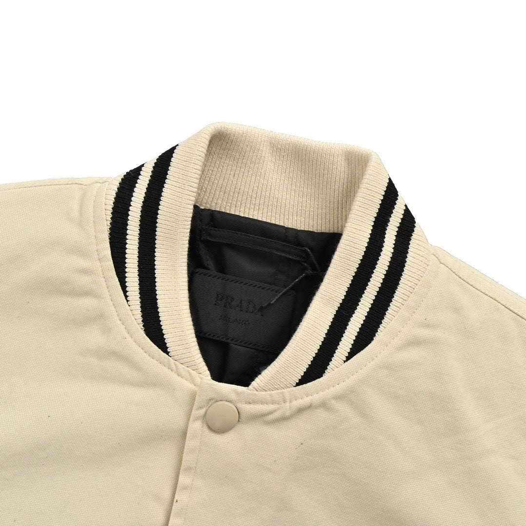 Patch Badge Baseball Jacket