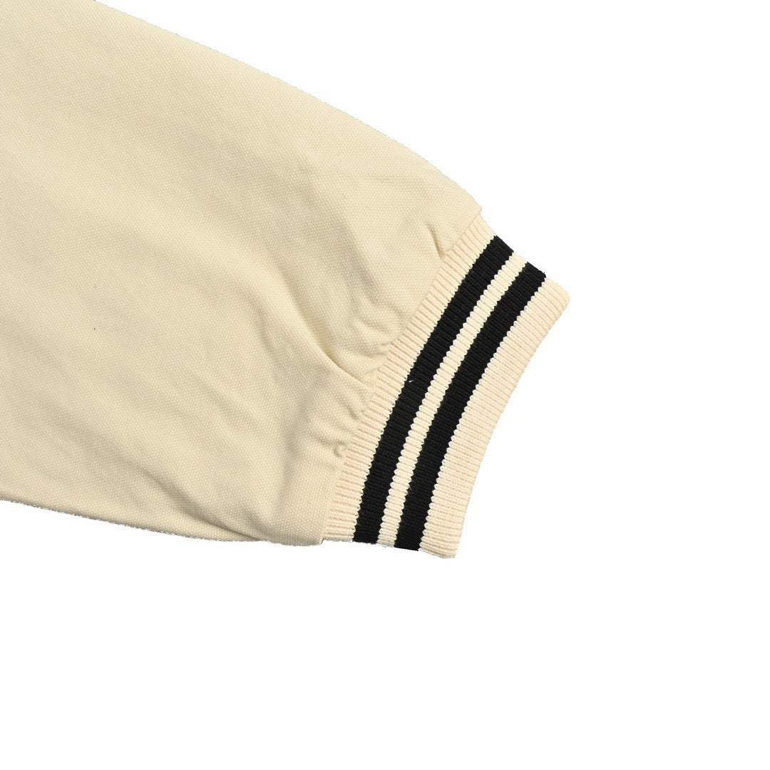 Patch Badge Baseball Jacket