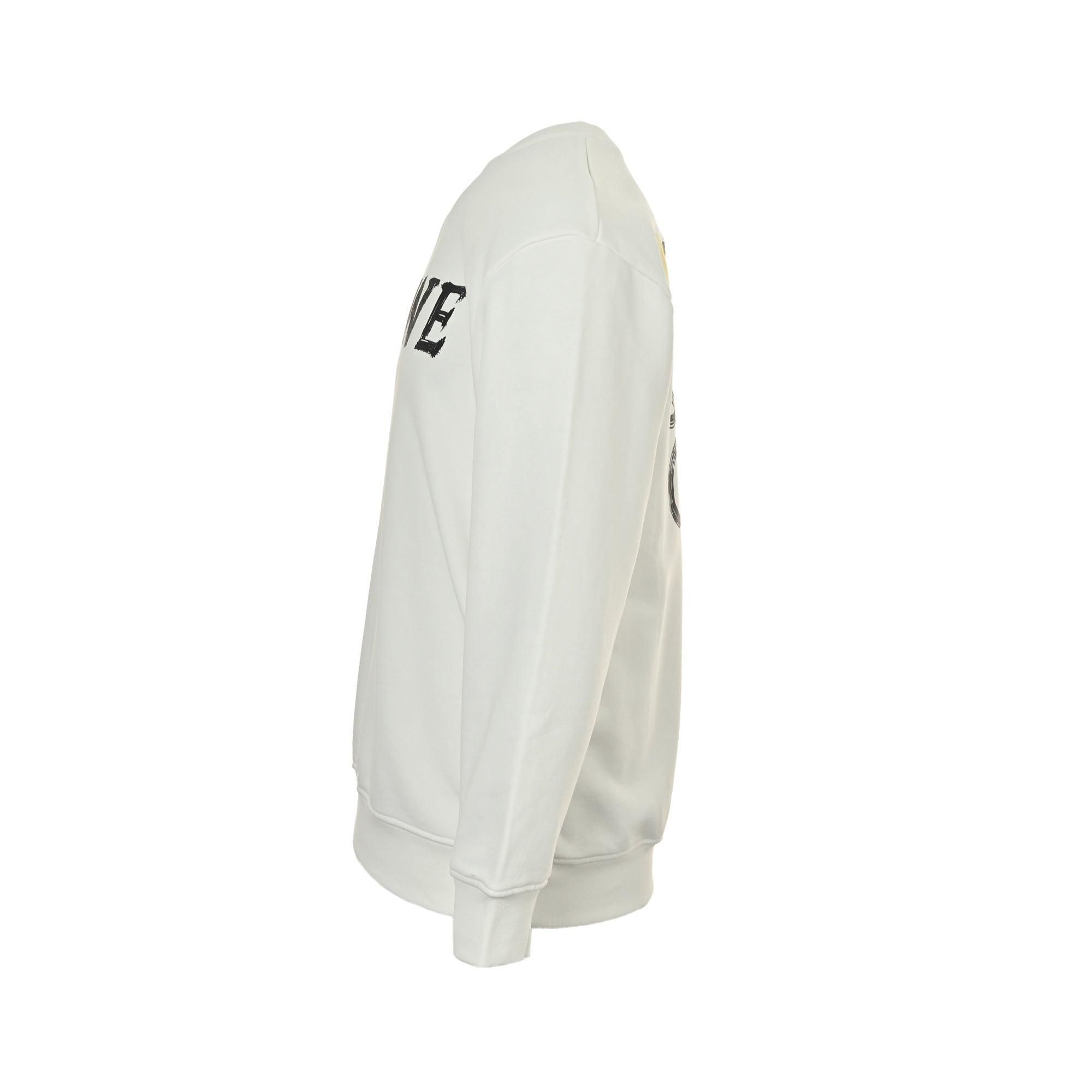 Daisy Print Crewneck Sweatshirt