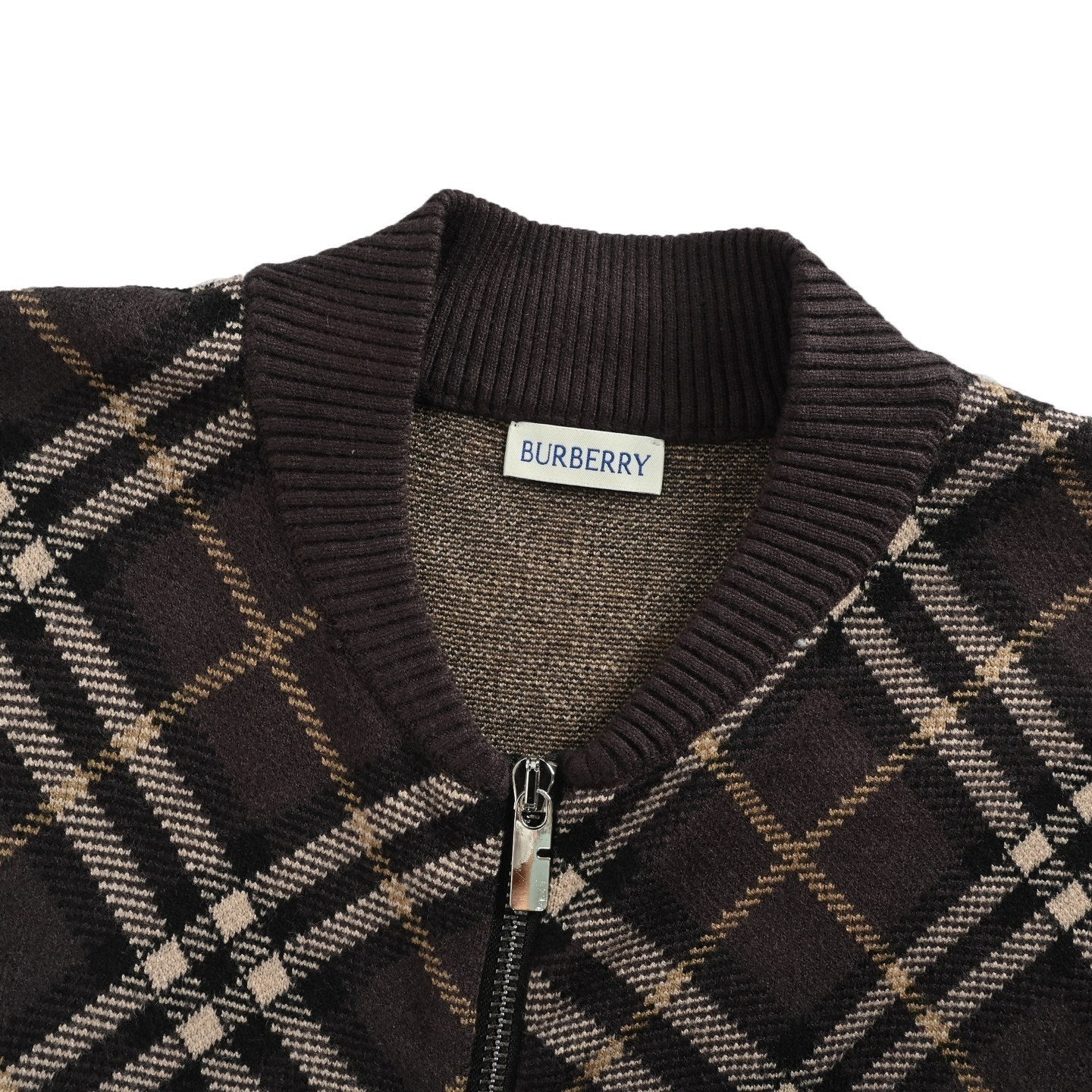 Zipper sweater cardigan jacket