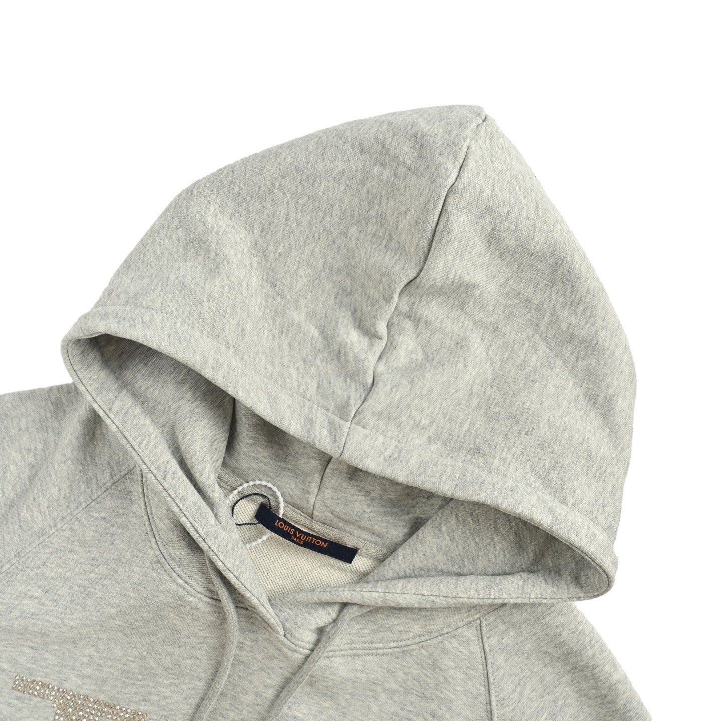 Rhinestone Letter Hoodie