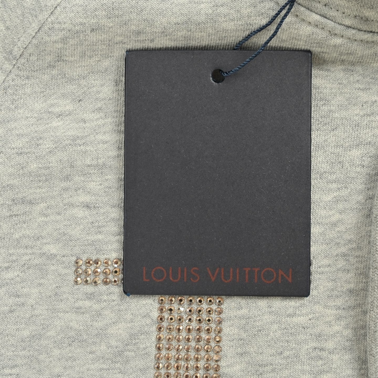 Rhinestone Letter Hoodie