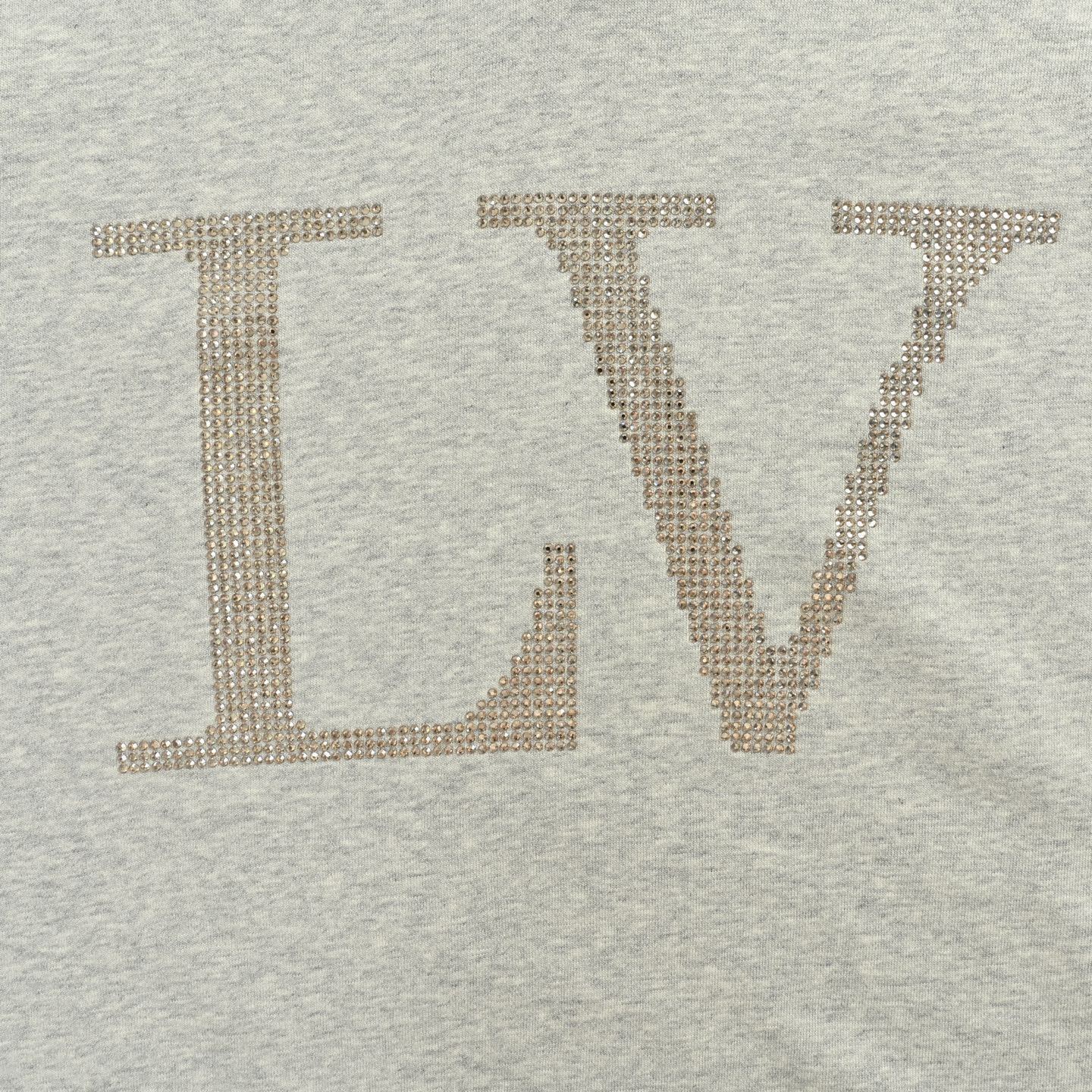 Rhinestone Letter Hoodie