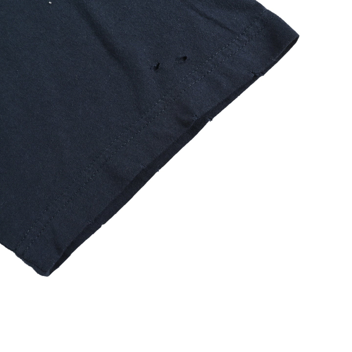 Badge ripped T-shirt