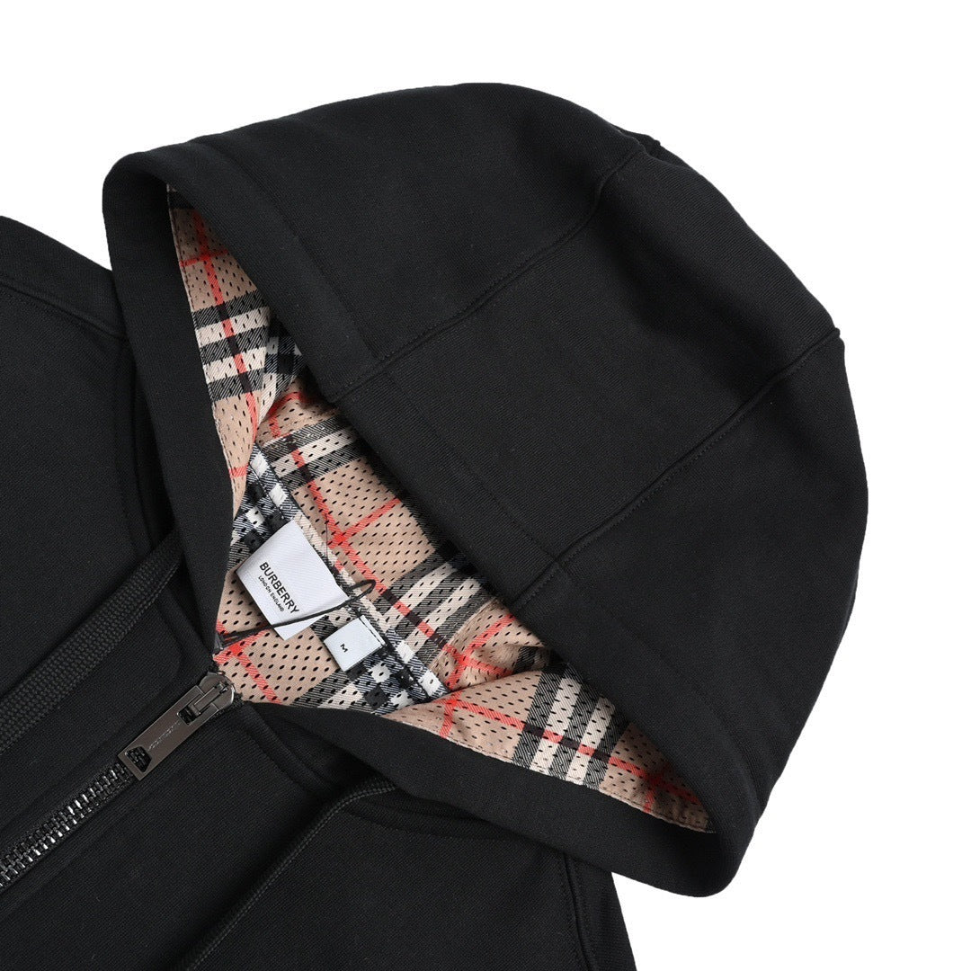 Plaid Hooded Jacket