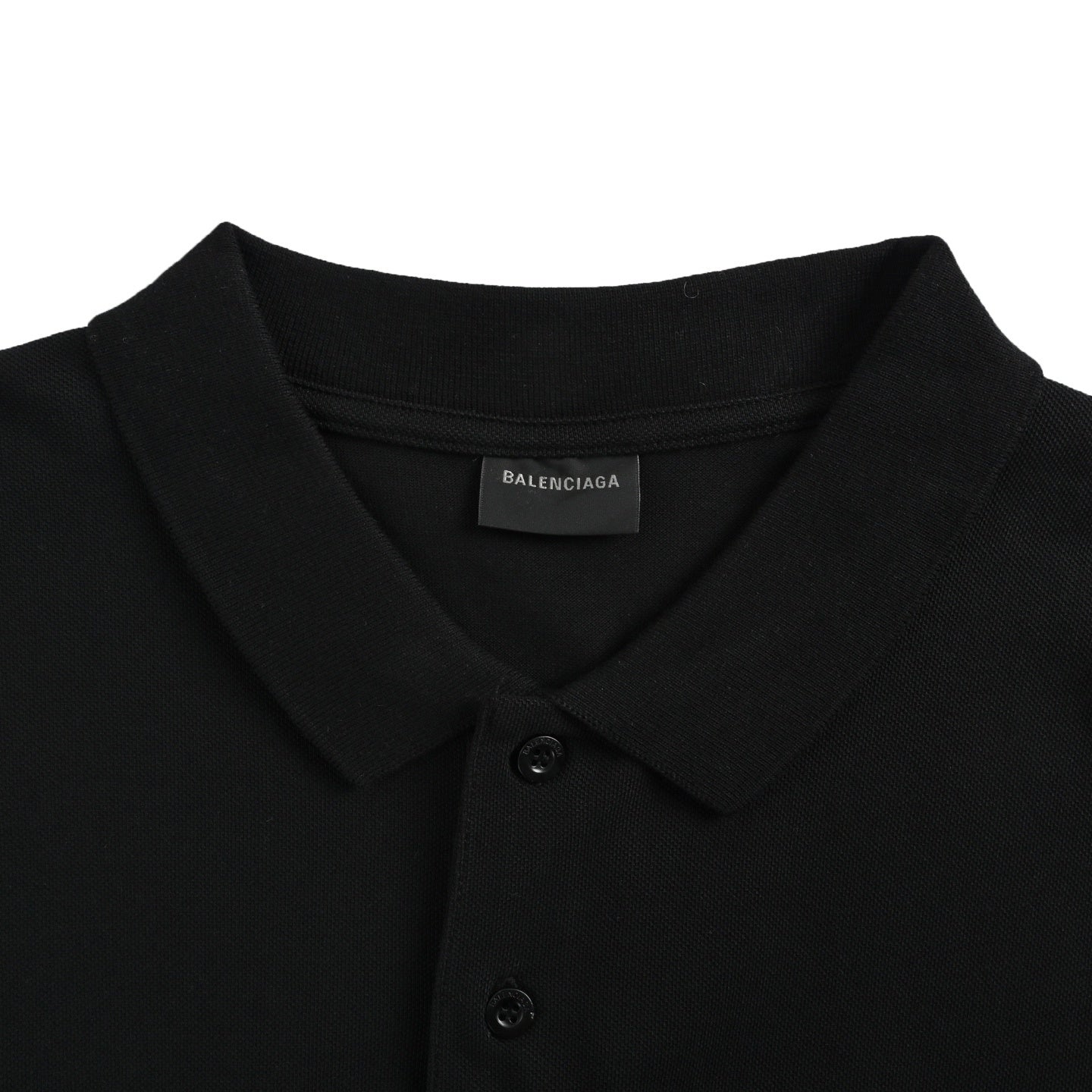 Letter Embroidered Polo Shirt