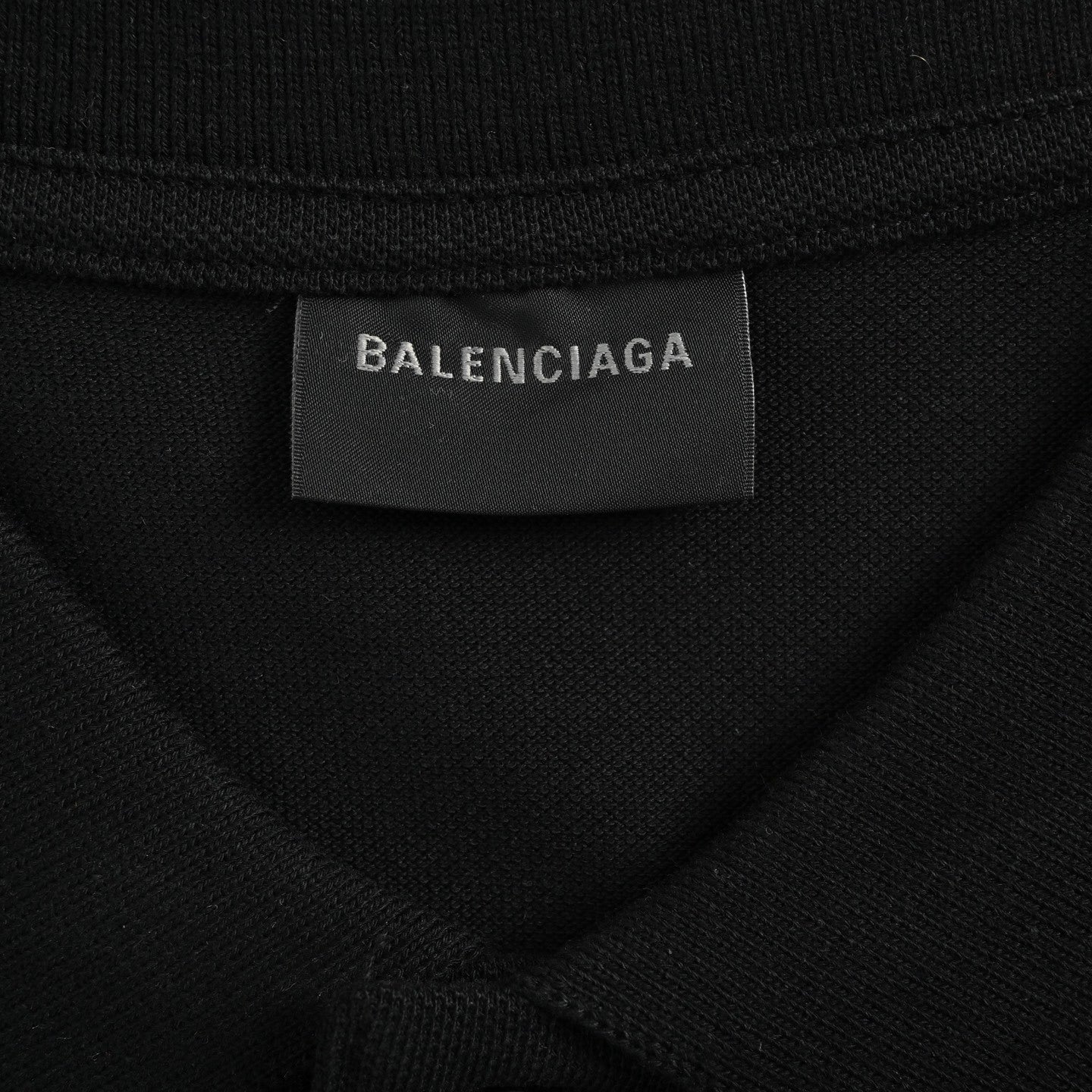 Letter Embroidered Polo Shirt