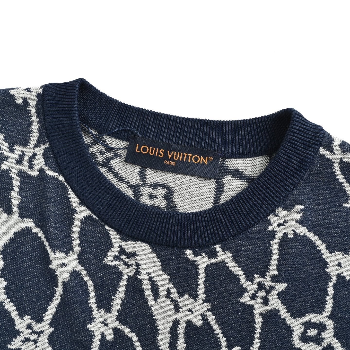 Jacquard Knit T-shirt