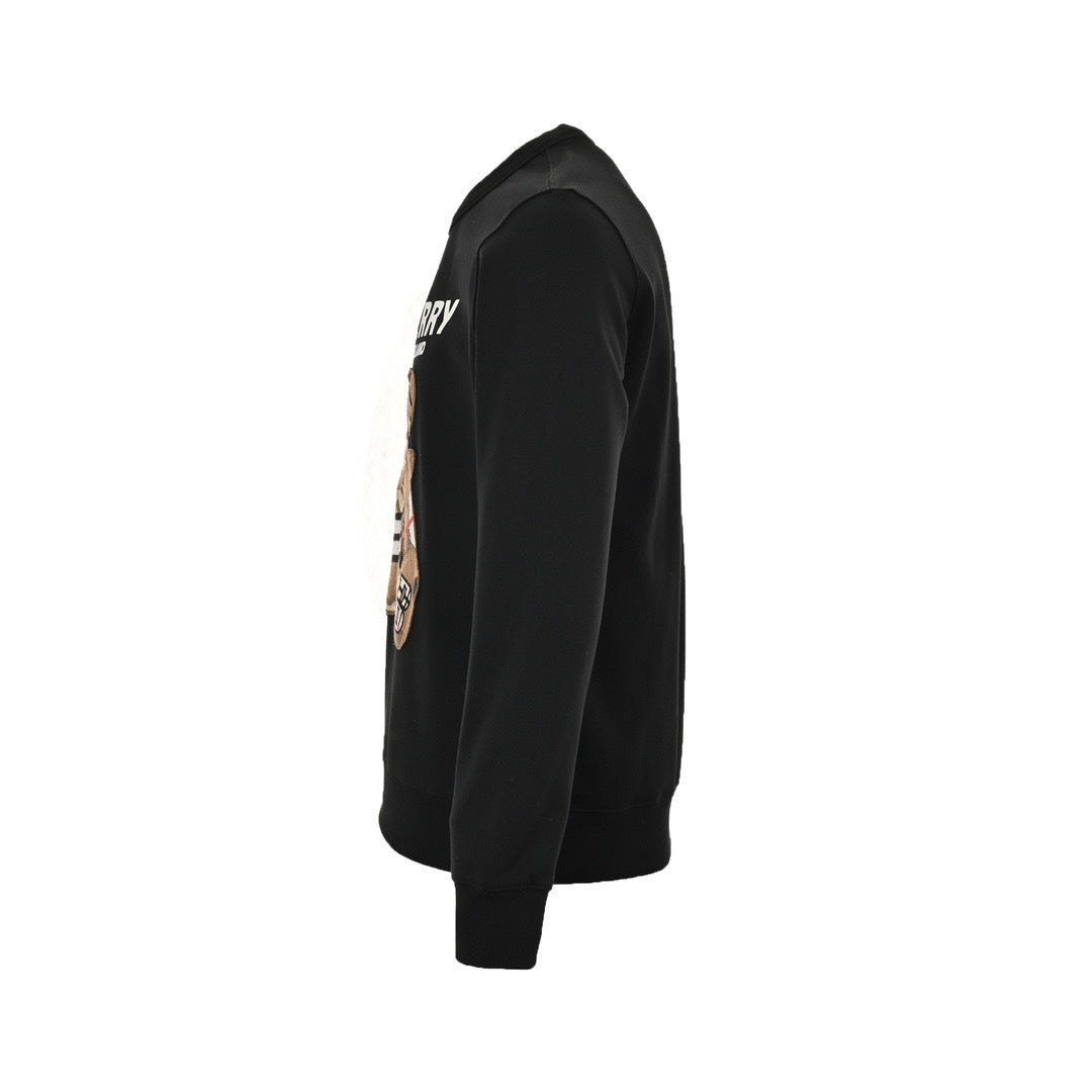 Embroidered Teddy Bear Hoodie