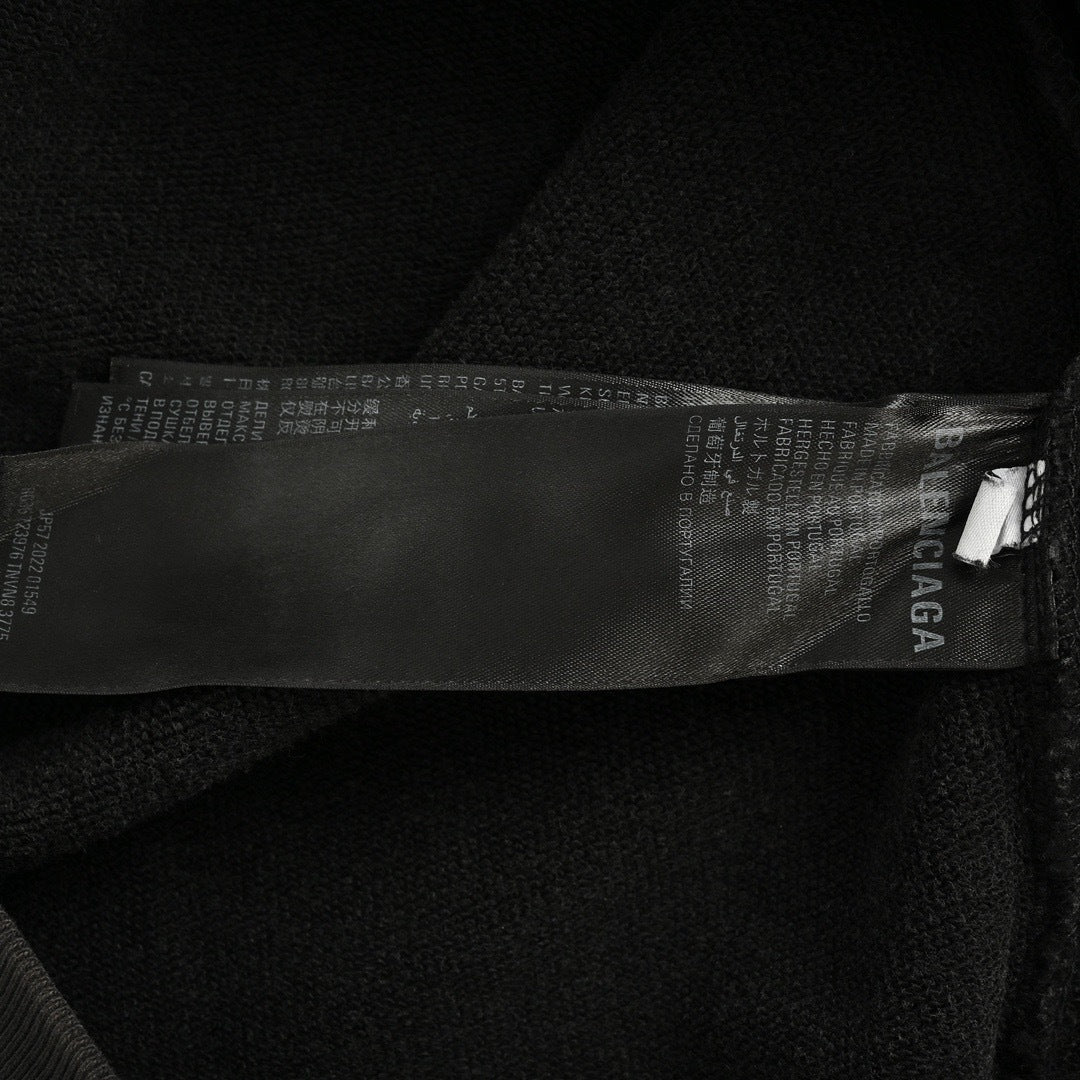 Iron Tower Print Washed Hoodie