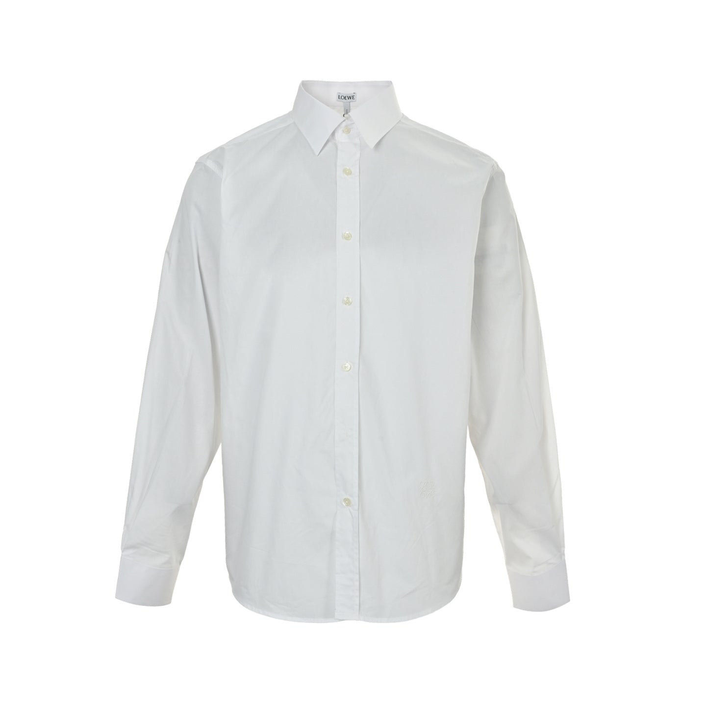 Square Embroidered Long-Sleeve shirt