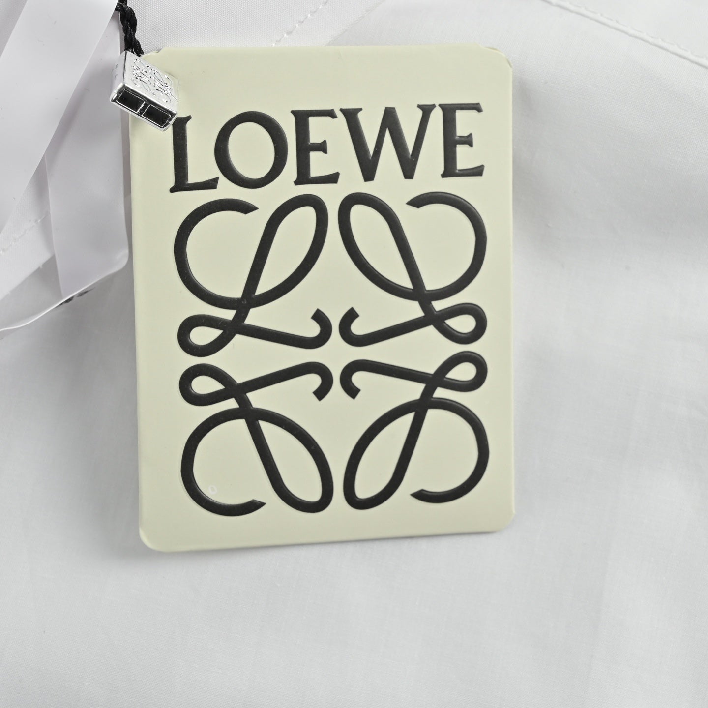 Square Embroidered Long-Sleeve shirt