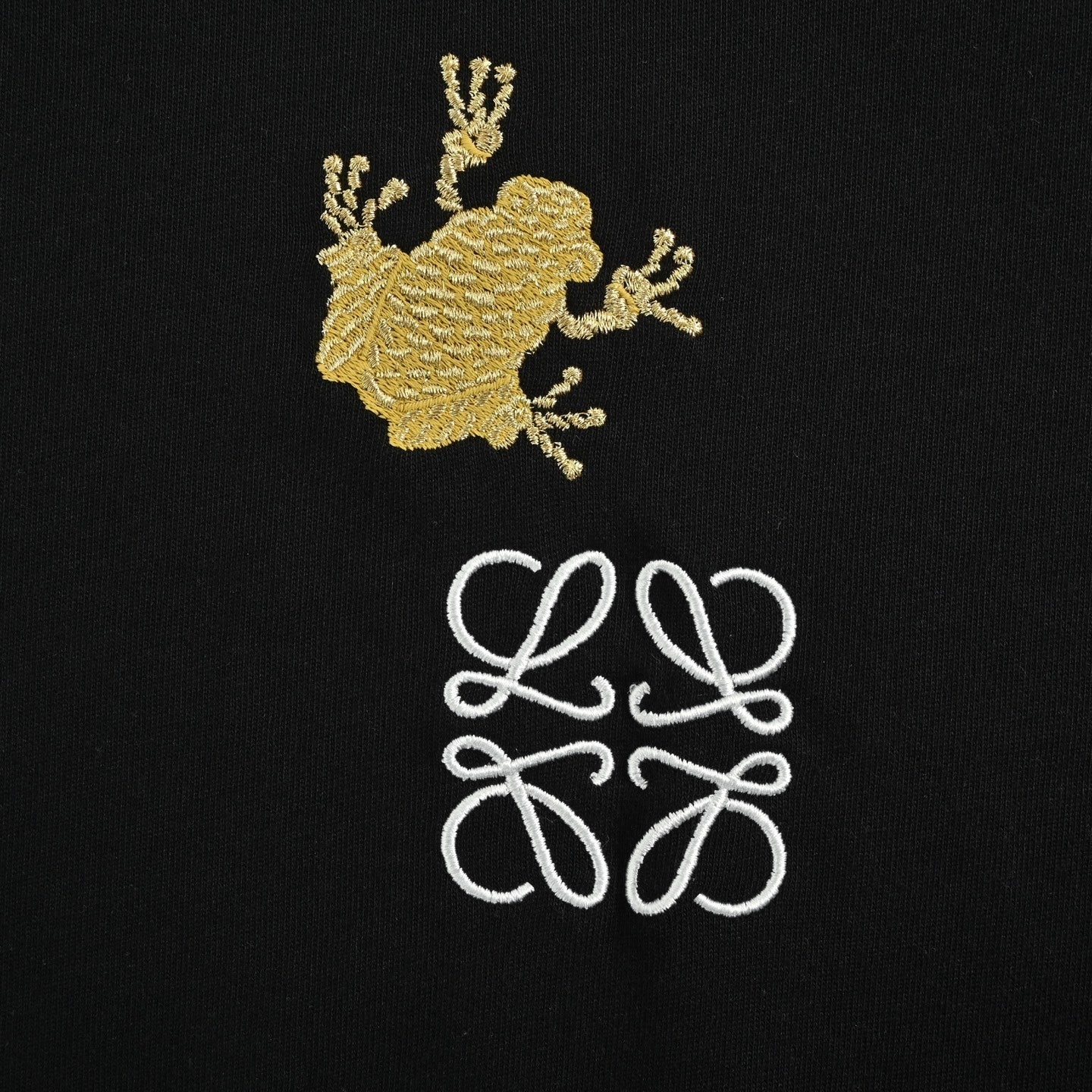 Frog Embroidered T-Shirt