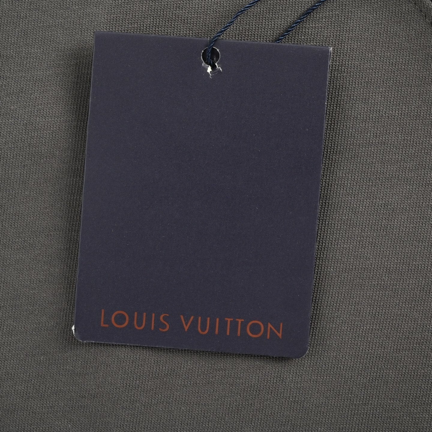 Green embroidered letter T-shirt