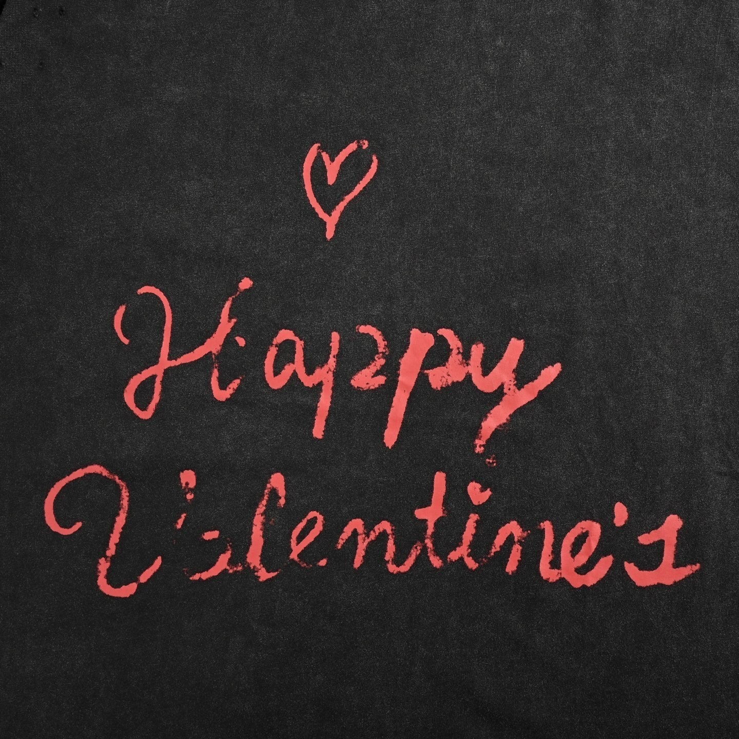 Letter Print Distressed Washed T-shirt