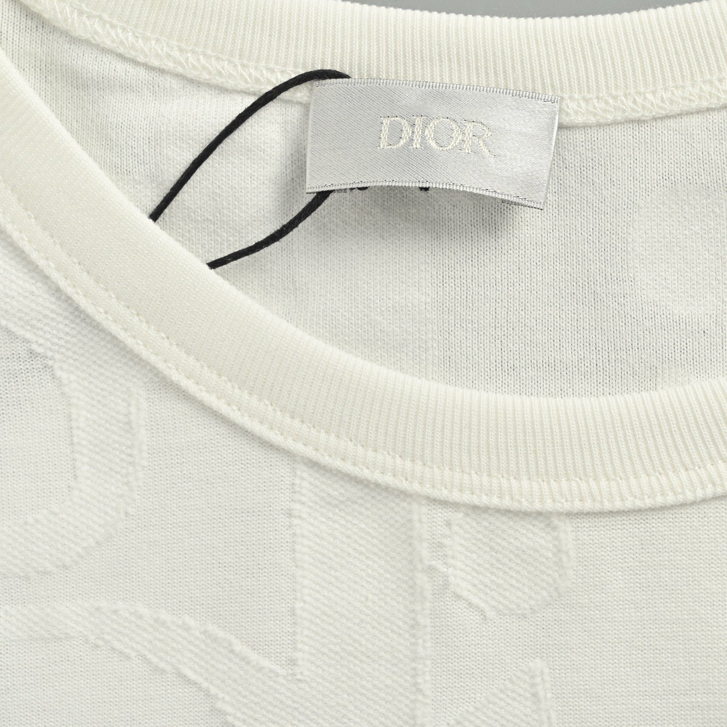 All-over vintage jacquard T-shirt