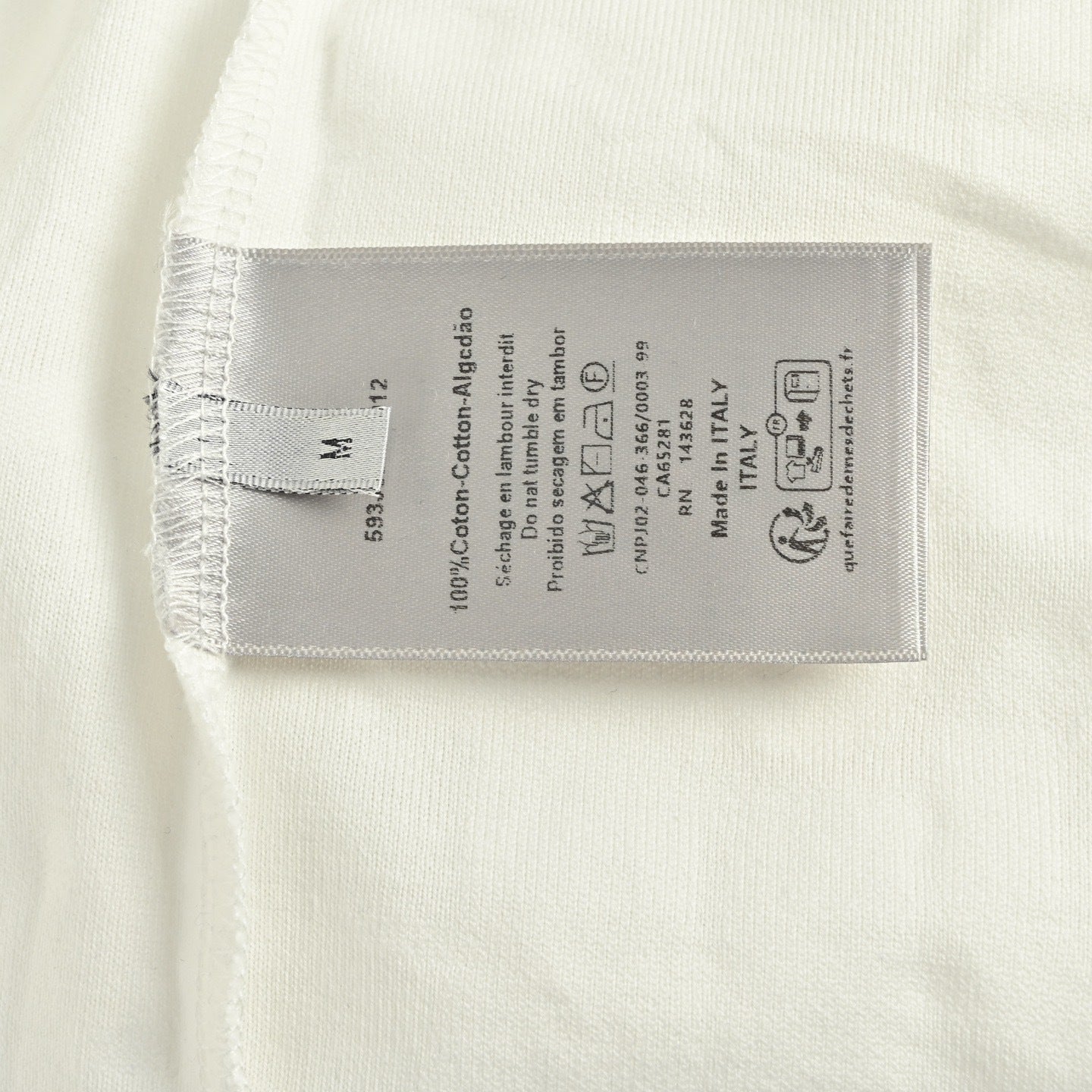 All-over vintage jacquard T-shirt