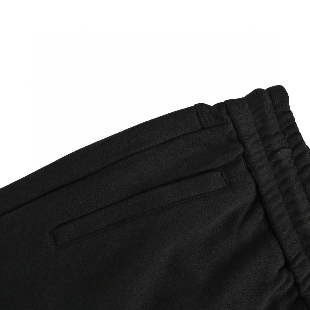 Inlaid Metal War Horse Logo Pants