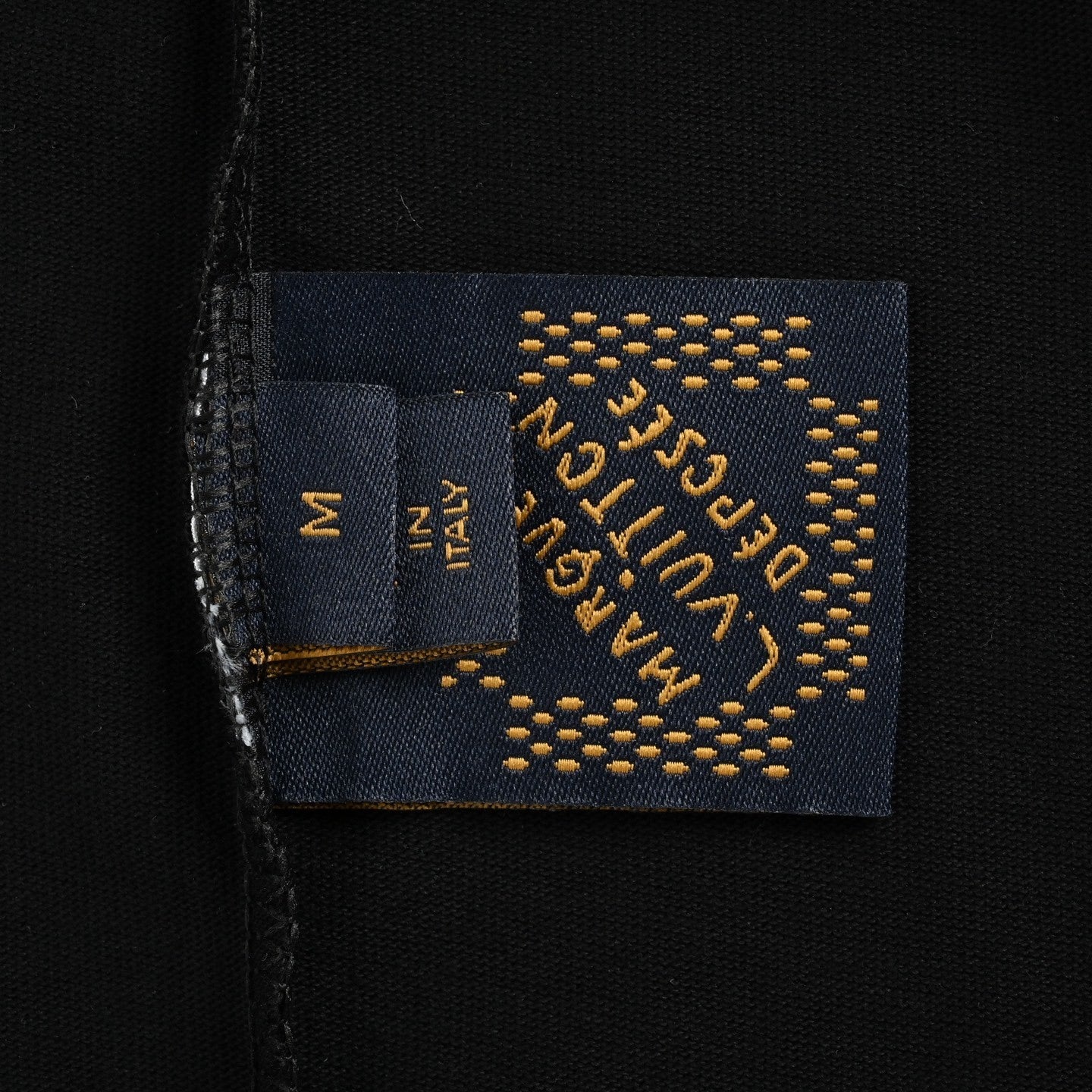 Letter Applique Embroidered T-shirt