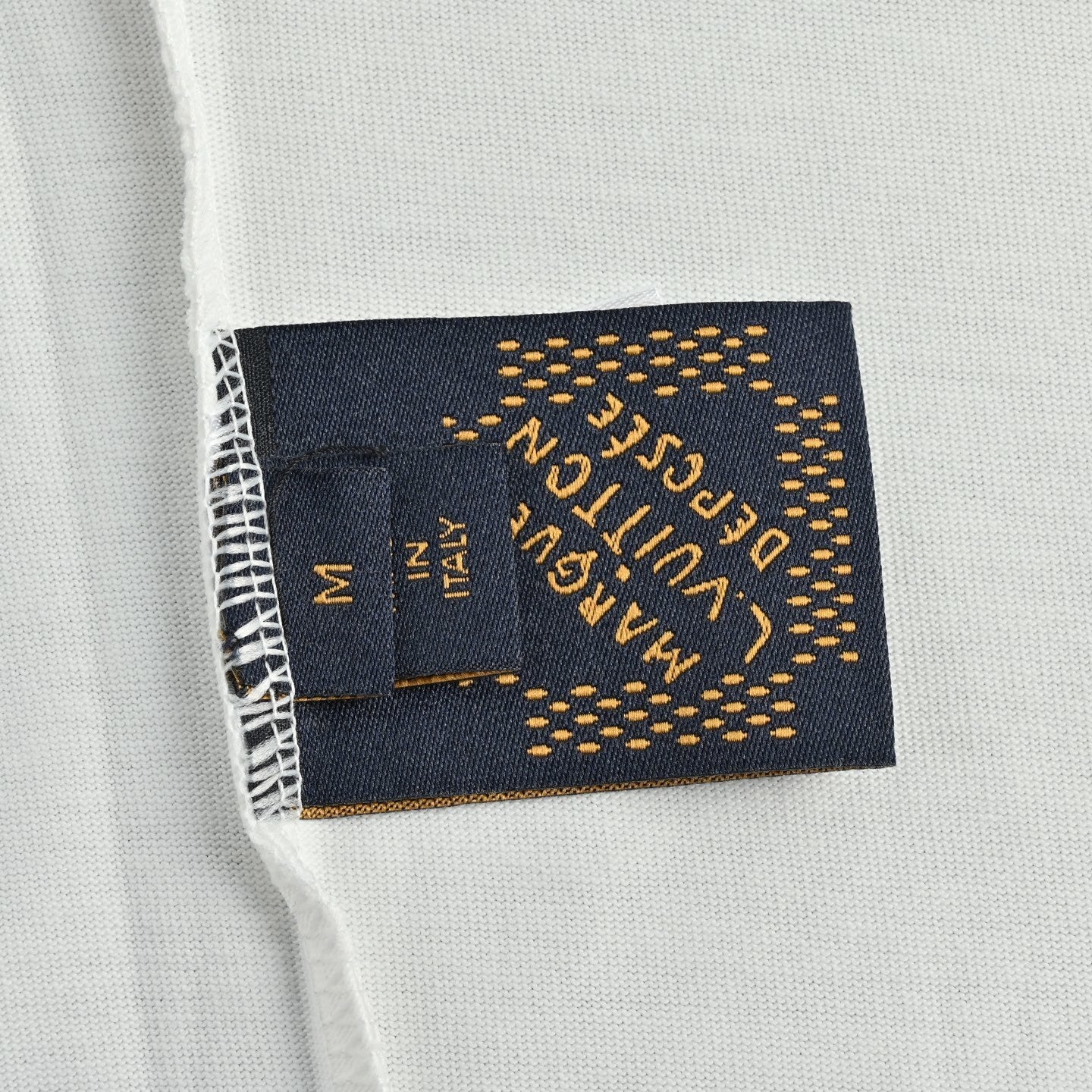 Flocked and Rubberized Letter T-Shirt