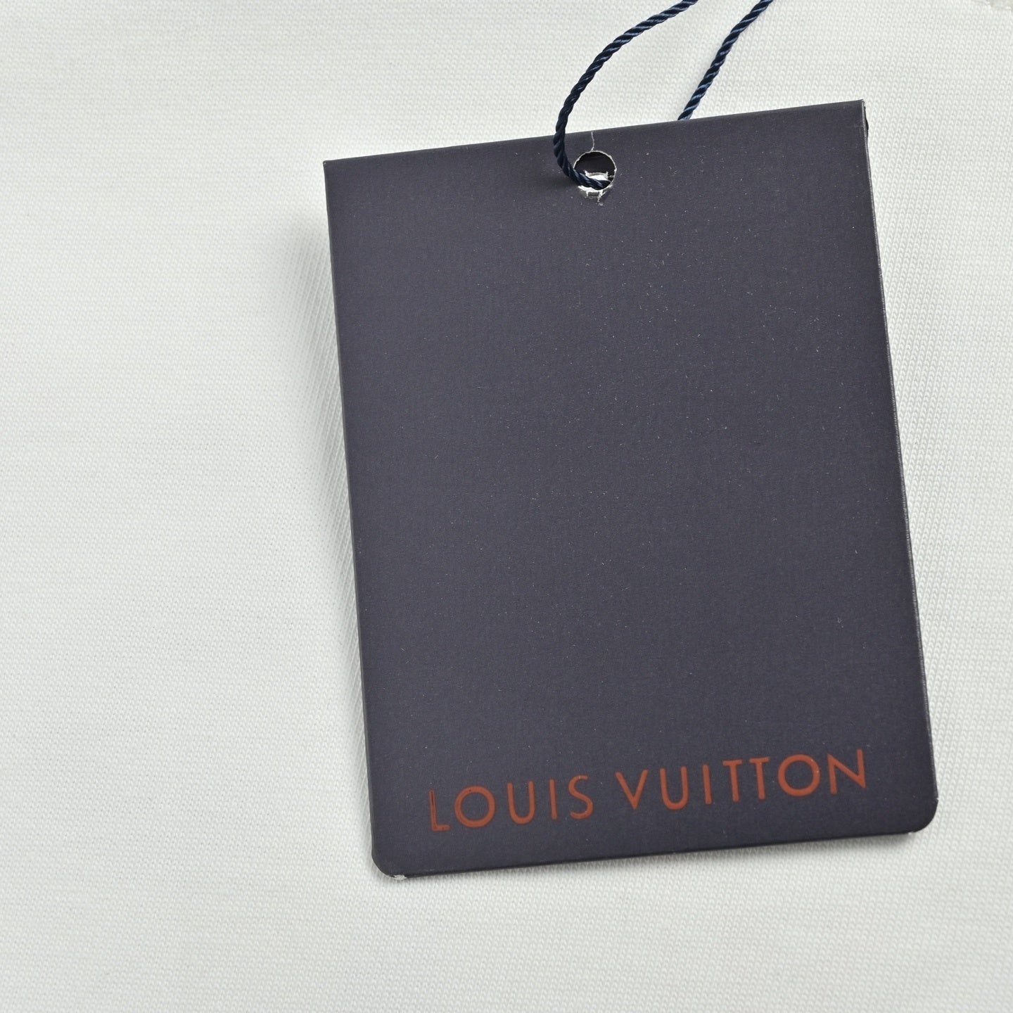 Flocked and Rubberized Letter T-Shirt