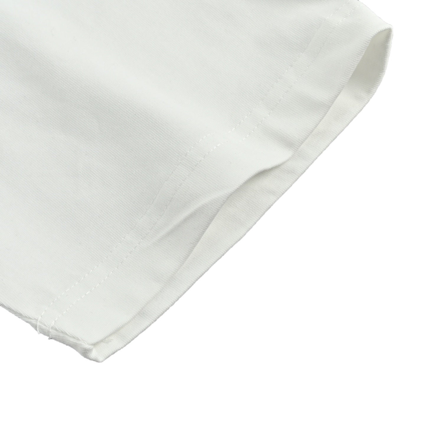 Flocked and Rubberized Letter T-Shirt